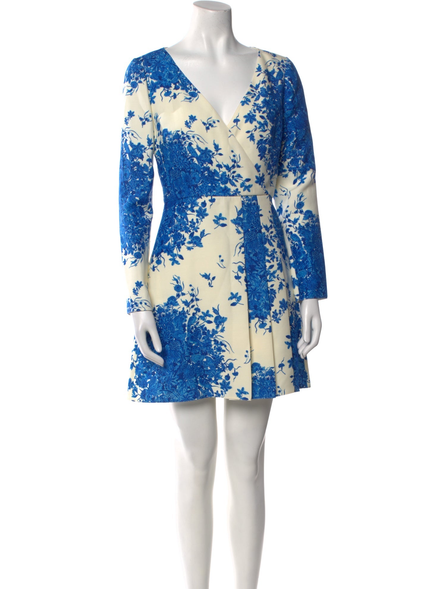 Valentino Virgin Wool Mini Dress w/ Tags