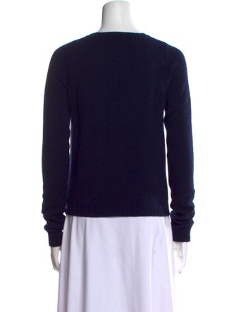 Valentino Cashmere Graphic Print Sweater