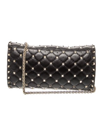 Valentino Rockstud Rockstud Wallet on a Chain