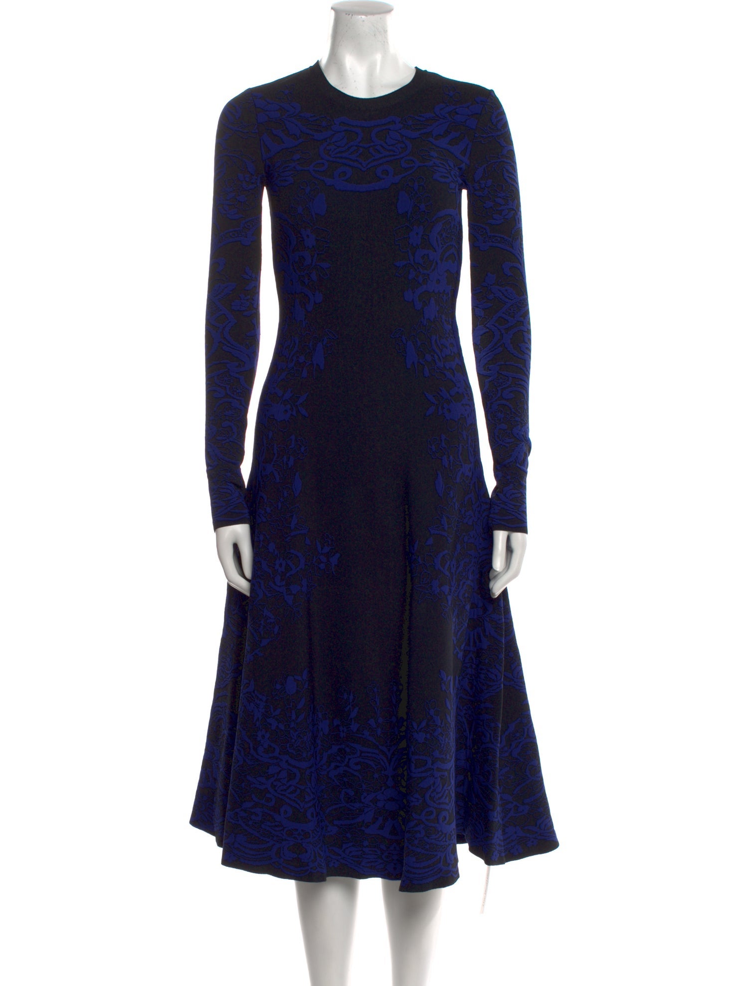 Valentino Printed Midi Length Dress