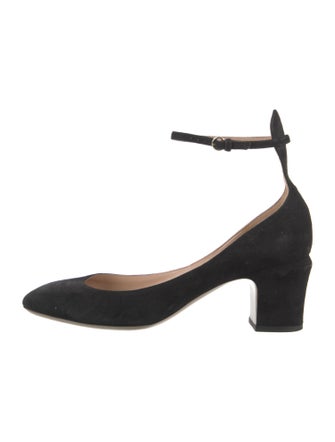 Valentino Suede D'Orsay Pumps