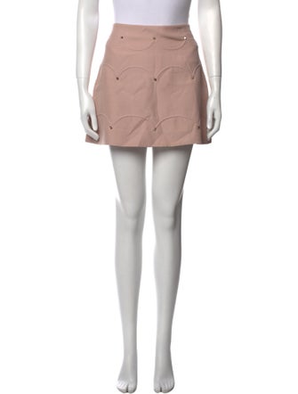 Valentino Virgin Wool Mini Skirt
