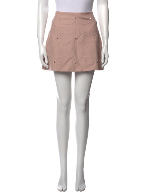 Valentino Virgin Wool Mini Skirt