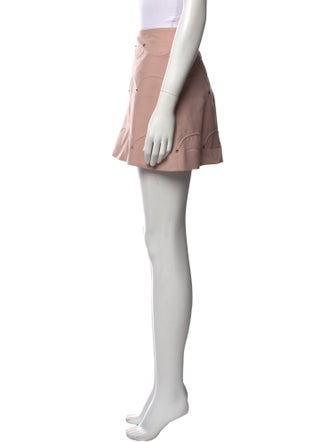 Valentino Virgin Wool Mini Skirt