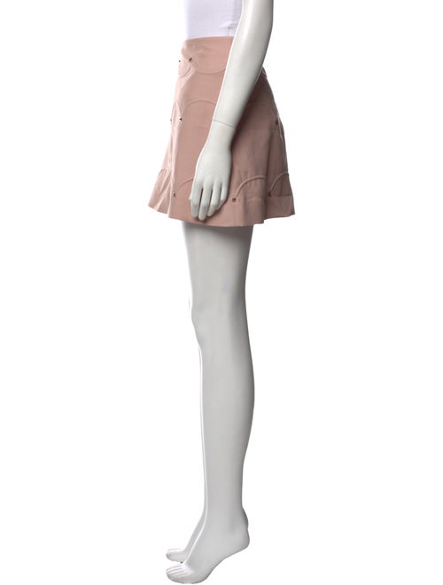 Valentino Virgin Wool Mini Skirt