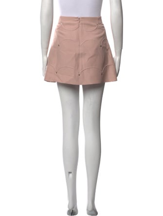 Valentino Virgin Wool Mini Skirt