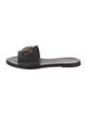 Valentino Leather Slides