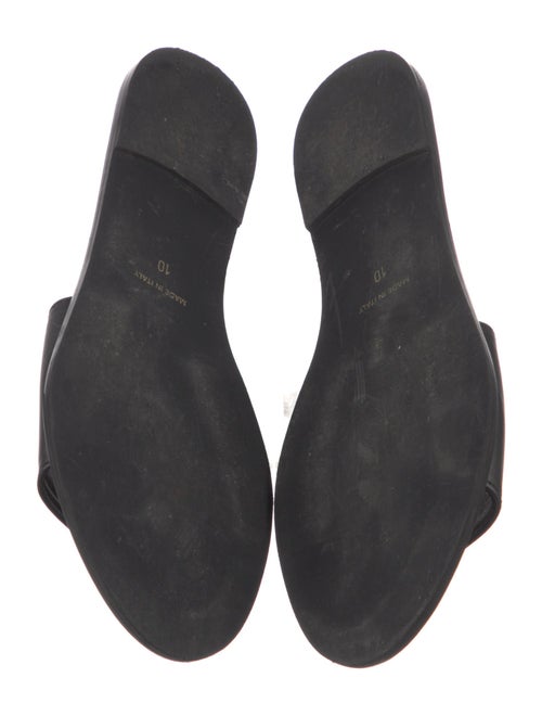 Valentino Leather Slides