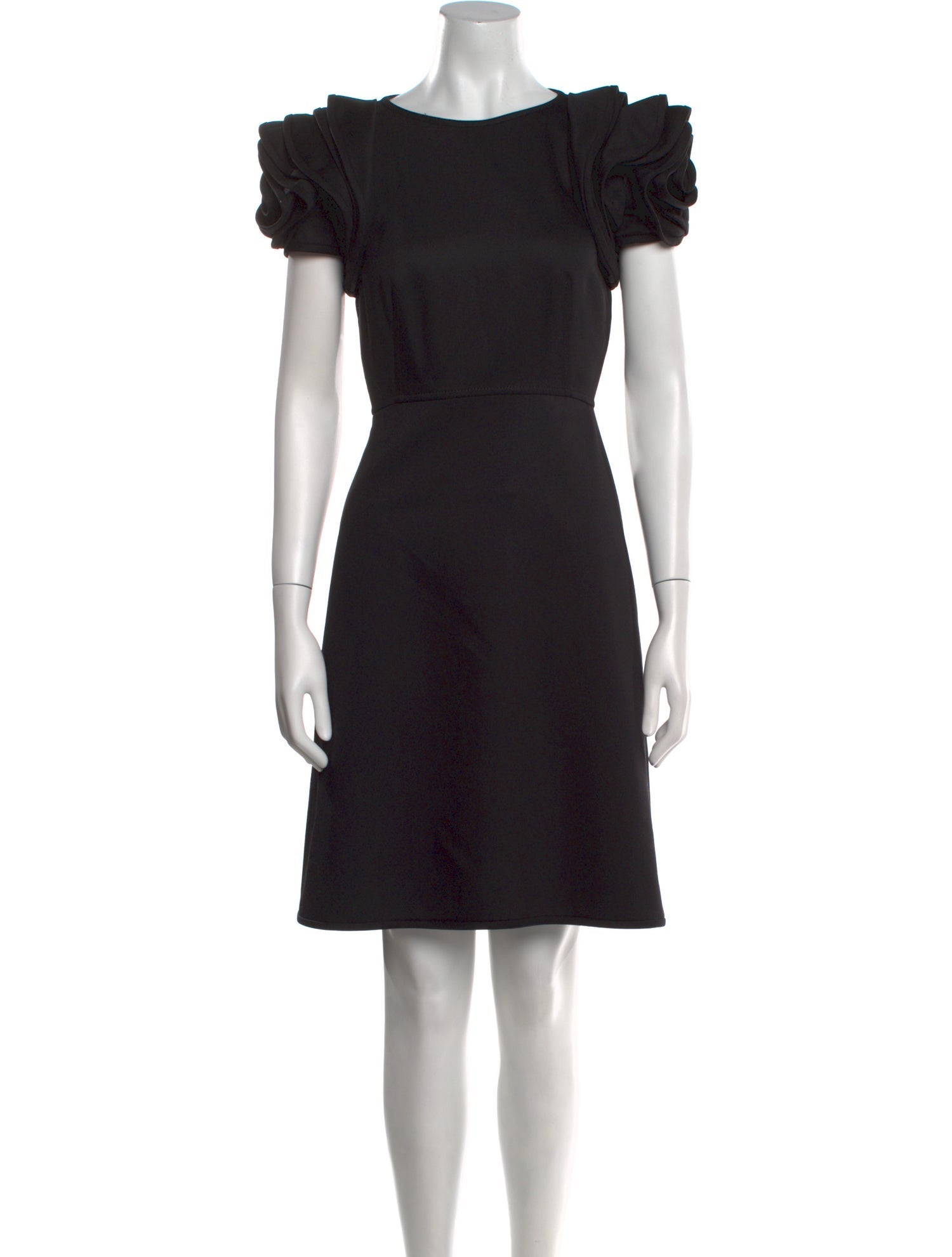 Valentino Virgin Wool Knee-Length Dress