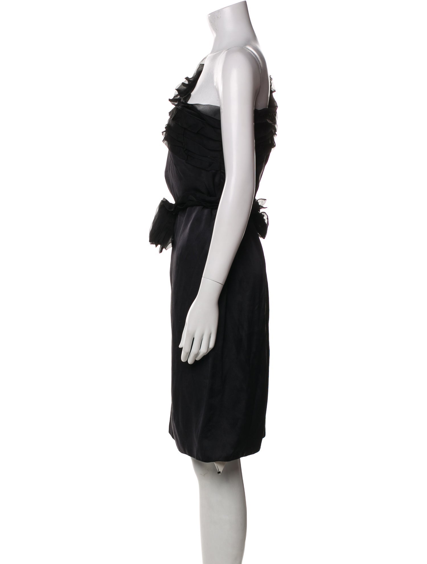 Valentino Silk Knee-Length Dress