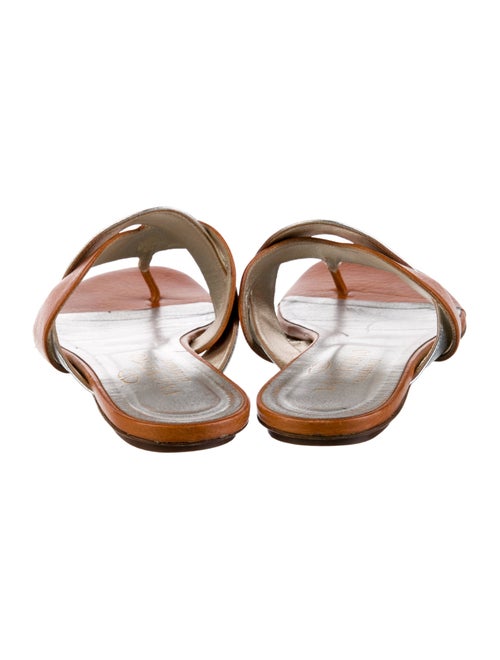 Valentino Leather Slides