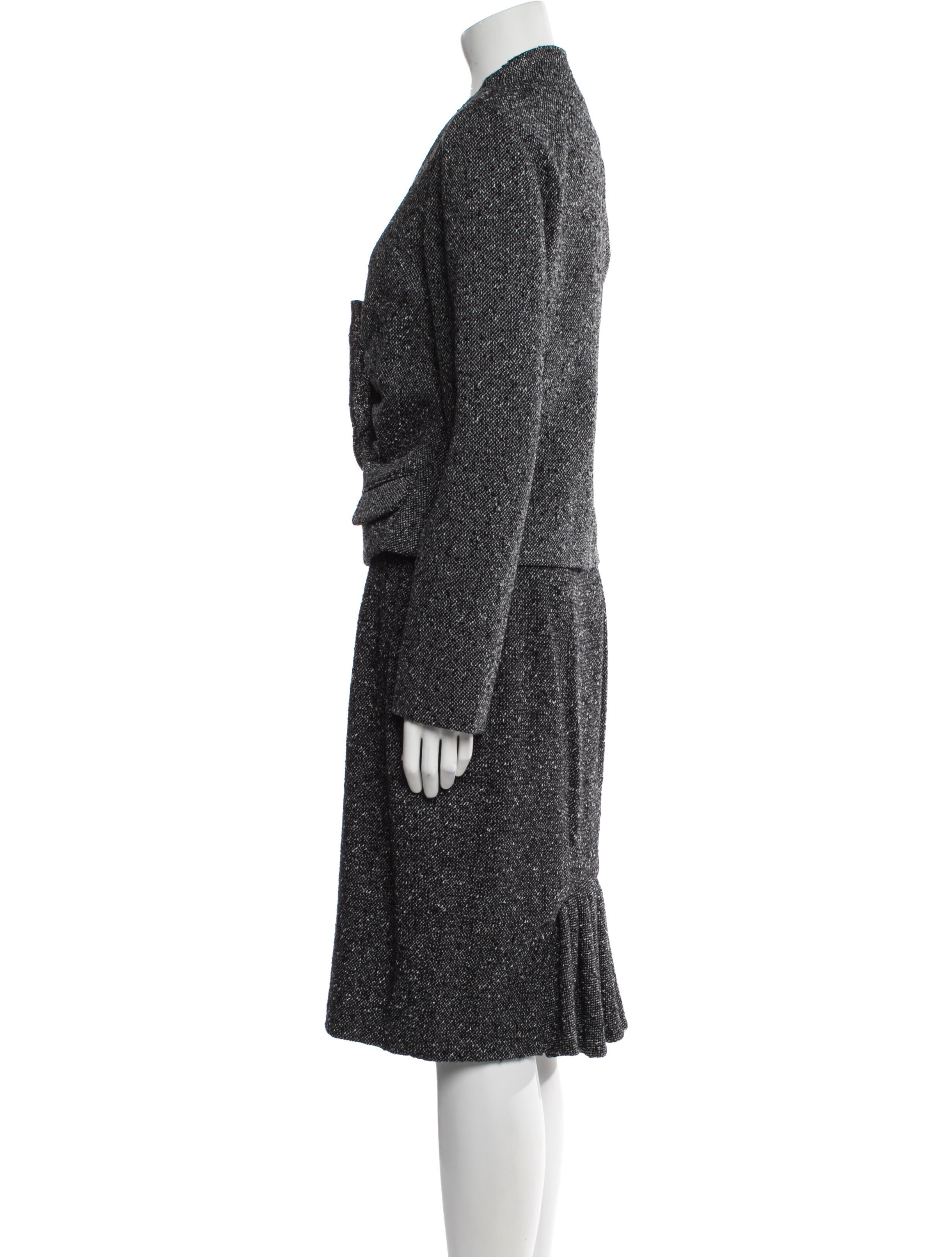 Valentino 2008 Wool Skirt Suit