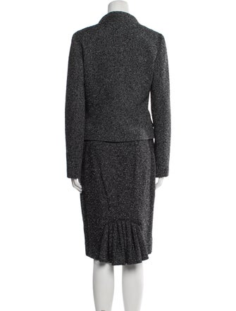 Valentino 2008 Wool Skirt Suit