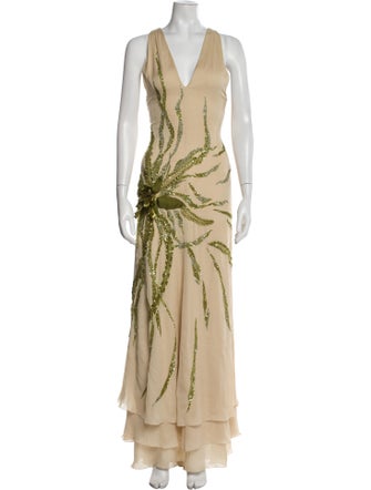 Valentino 1990's Long Dress