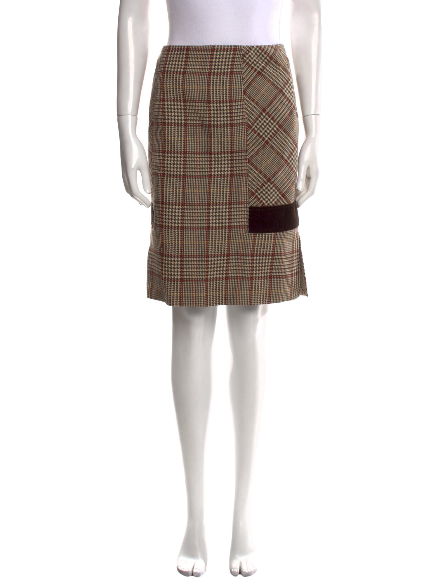 Valentino Wool Knee-Length Skirt