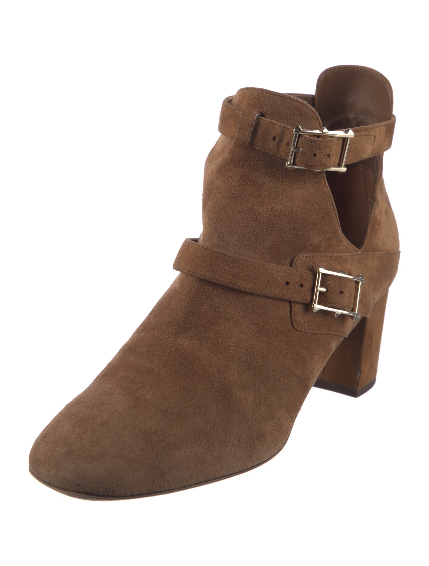 Valentino Rockstud Accents Suede D'Orsay Pumps