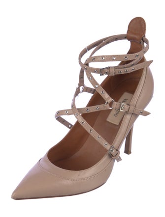 Valentino Leather D'Orsay Pumps