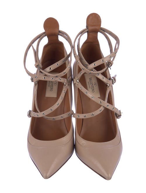 Valentino Leather D'Orsay Pumps
