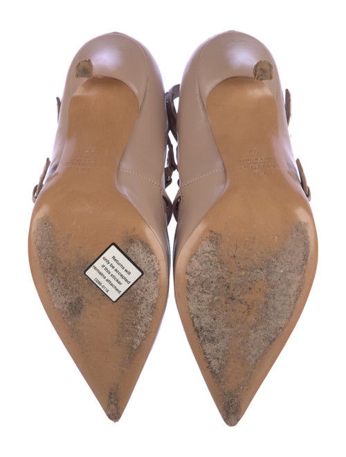Valentino Leather D'Orsay Pumps