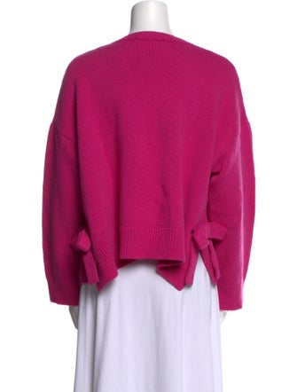 Valentino Virgin Wool Crew Neck Sweater