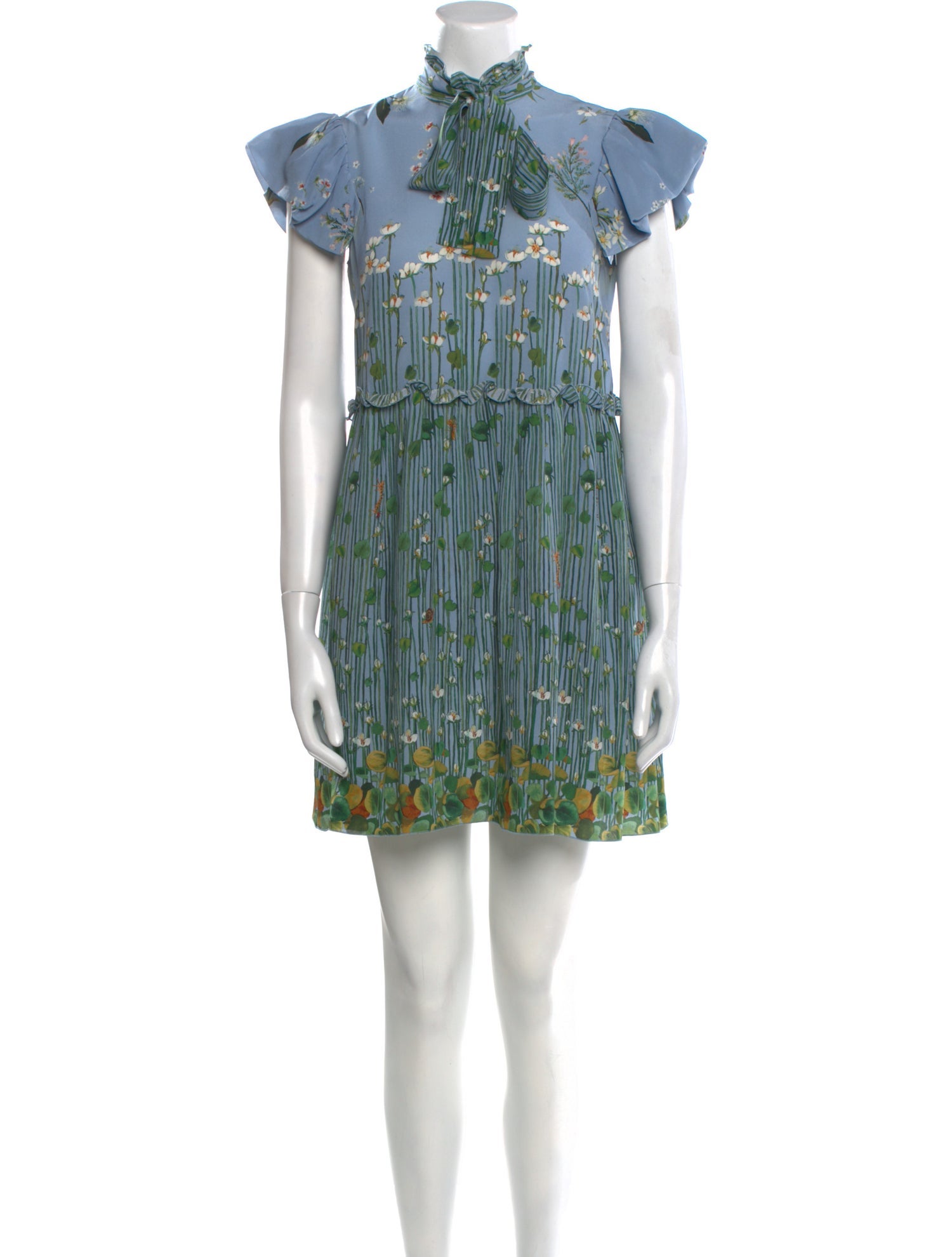 Valentino Silk Mini Dress