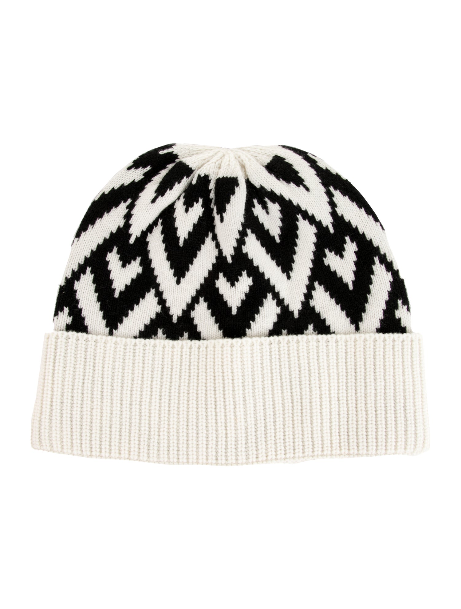 Valentino Cashmere Printed Beanie w/Tags
