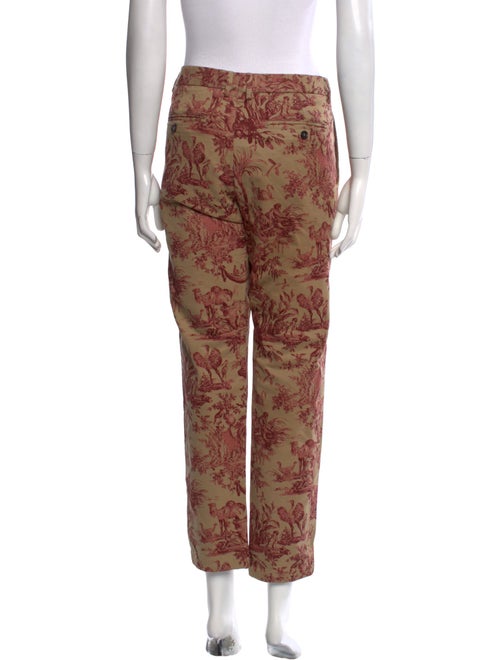 Valentino Printed Straight Leg Pants