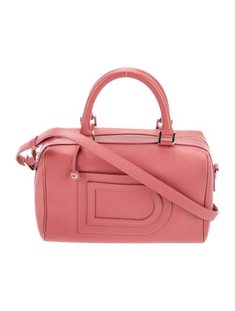 Delvaux Leather Louise Boston Allure PM