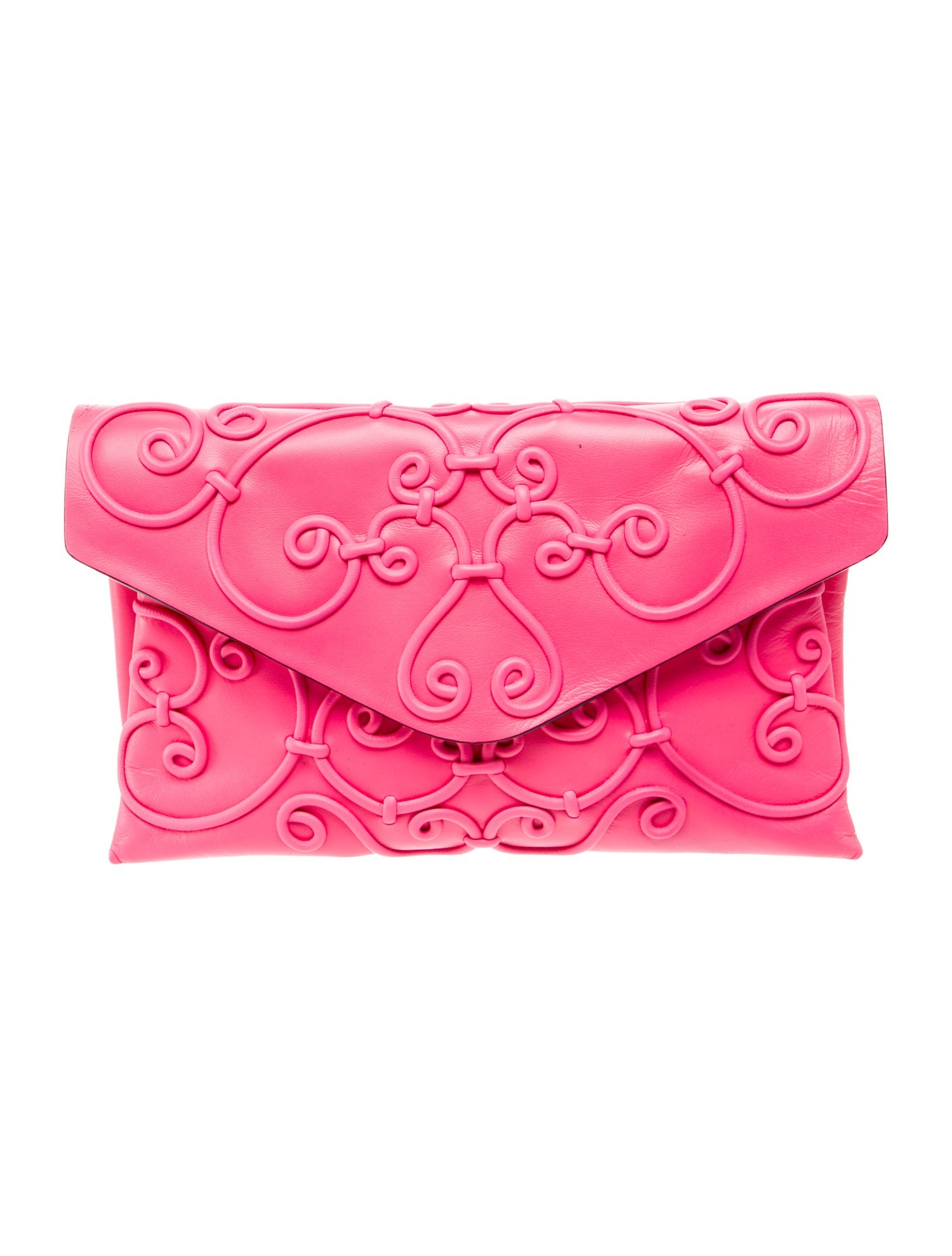 Valentino Leather Clutch