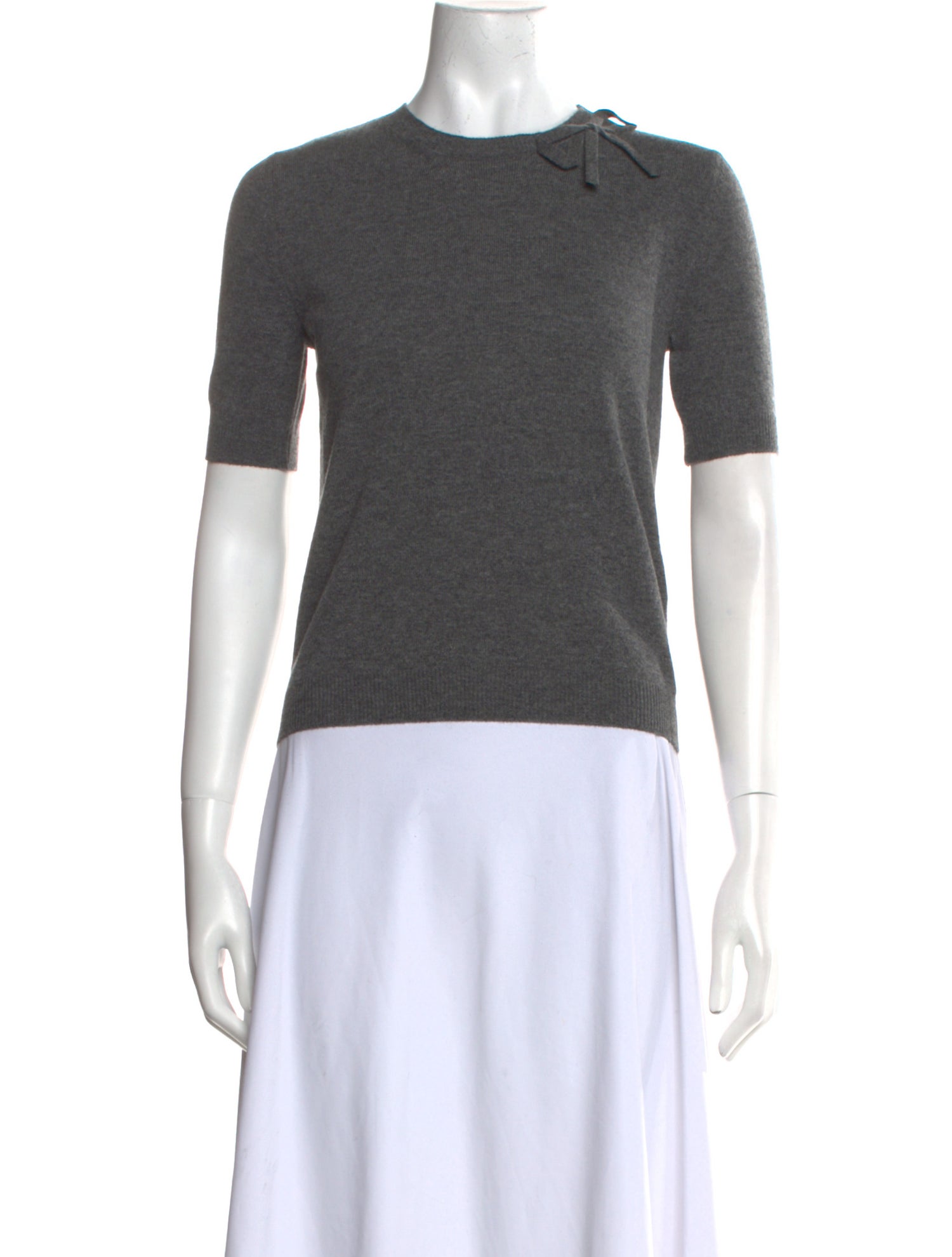 Valentino Virgin Wool Crew Neck Top w/ Tags