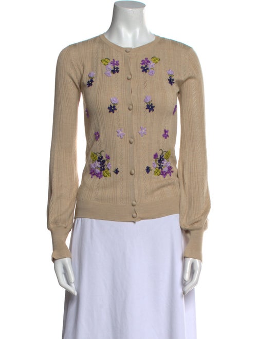 Valentino Virgin Wool Crew Neck Sweater