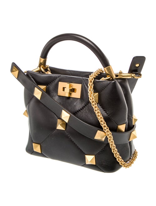 Valentino Rockstud Roma Stud Handle Bag