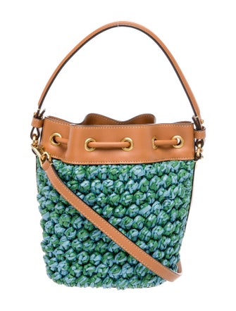 Valentino Raffia VLOGO Mini