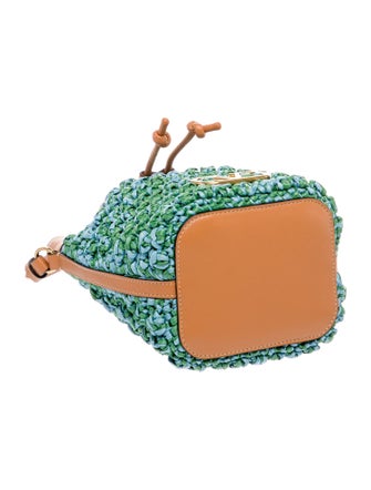 Valentino Raffia VLOGO Mini