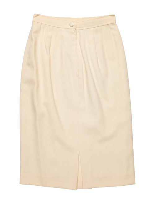 Valentino Wool Knee-Length Skirt