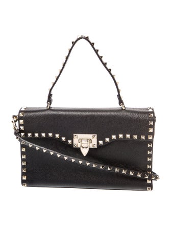 Valentino Leather Top Handle Bag