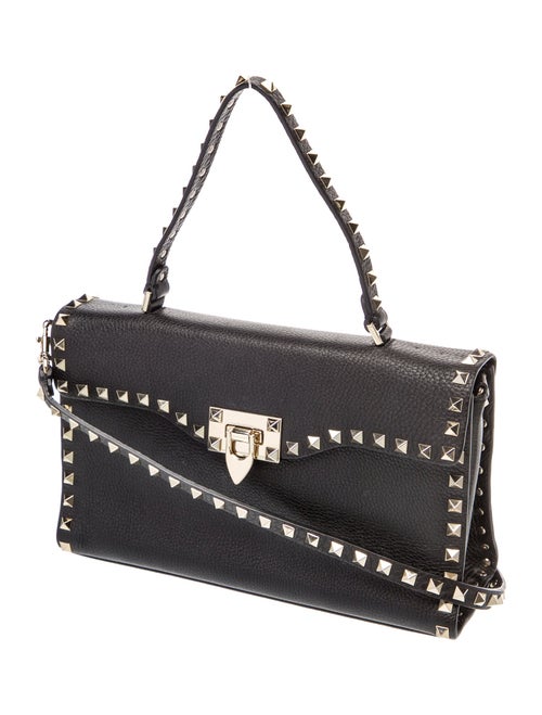 Valentino Leather Top Handle Bag