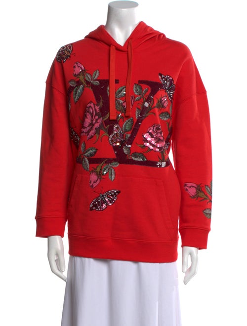 Valentino Graphic Print Crew Neck Sweatshirt
