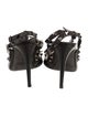 Valentino Rockstud Accents Leather Slingback Pumps