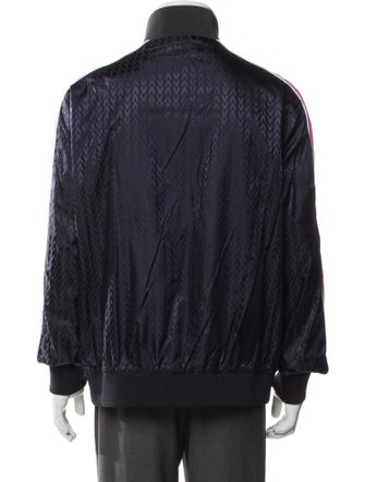 Valentino Colorblock Pattern Windbreaker