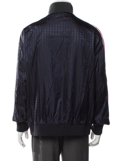 Valentino Colorblock Pattern Windbreaker