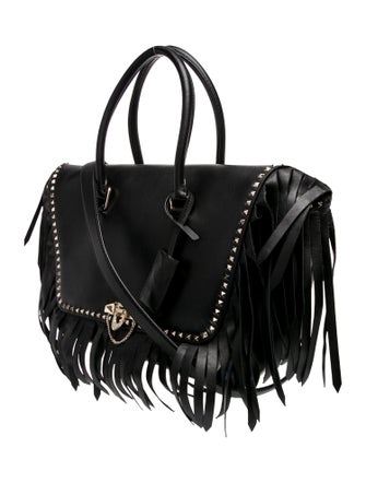 Valentino Rockstud Top Handle Bag