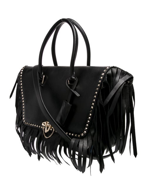 Valentino Rockstud Top Handle Bag