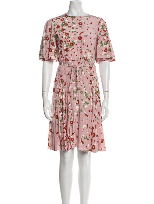 Valentino Silk Knee-Length Dress