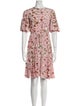 Valentino Silk Knee-Length Dress