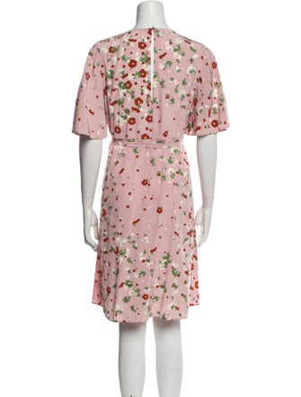 Valentino Silk Knee-Length Dress