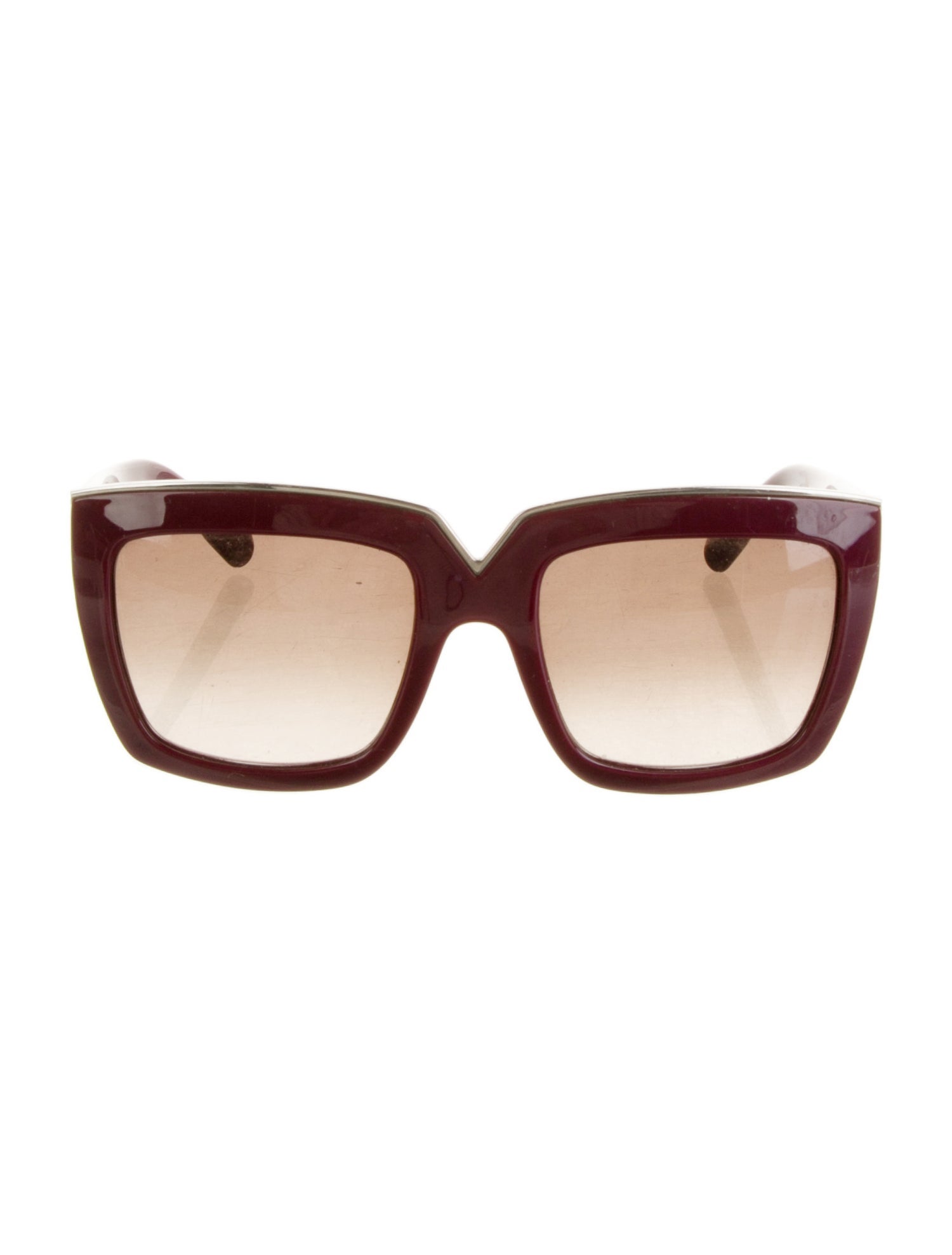 Valentino Oversize Gradient Sunglasses