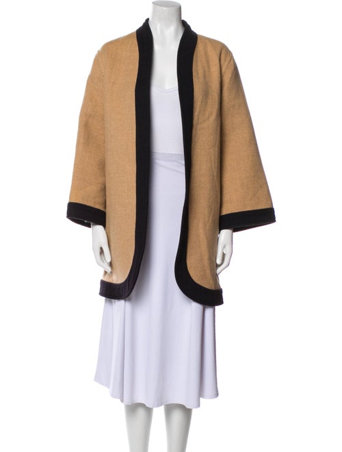 Valentino Colorblock Pattern Coat