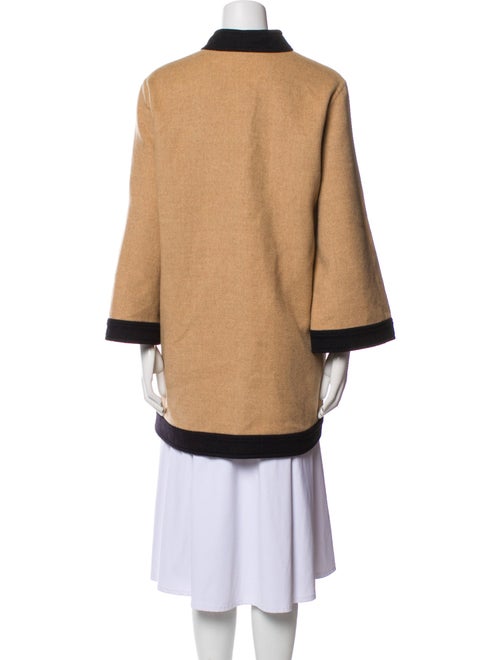 Valentino Colorblock Pattern Coat