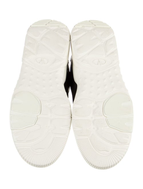 Valentino Rockstud Accents Leather Sneakers